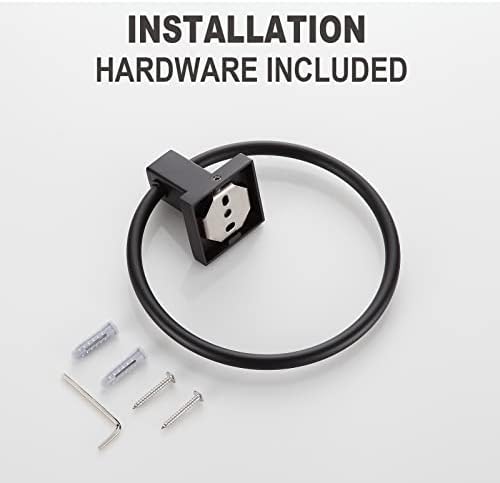 High-Quality Sus 304 Stainless Steel Hand Towel Holder Black