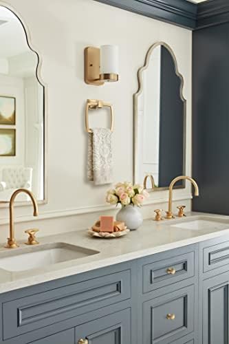 Amerock BH36032CZ Timeless Towel Ring Perfect for Small Spaces