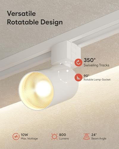 Vonluce Track Light Heads Set of 4