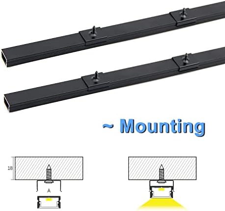VST 6-Pack U-Shape LED Aluminum Channels