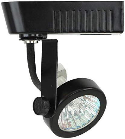 Direct-Lighting MR16 Black Track Lighting Head