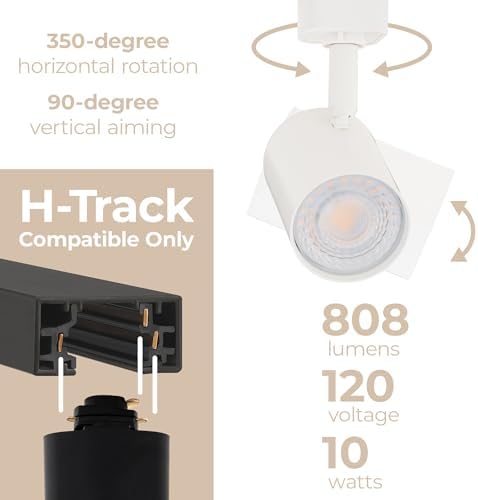 Long-lasting energy-efficient LED Track Head