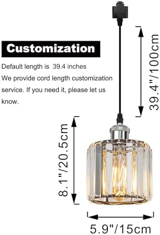 Durable and Stylish Pendant Light for Track System