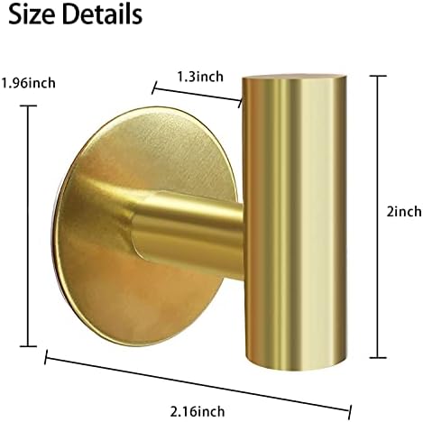 Sturdy Adhesive Towel Hook Set