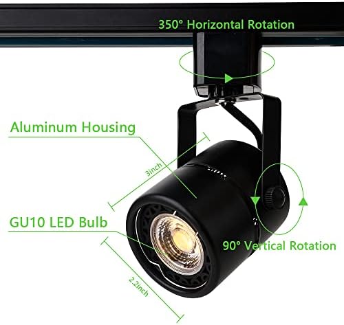 INTWELL 10W Track Lighting Heads
