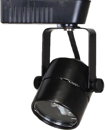 Pure Black 50W MR16 LED Cylinder Lighting Head