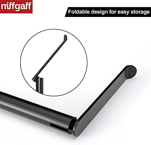 Niffgaff Stainless Steel Toilet Paper Holder 4 Spare Rolls Space-Saving Waterproof
