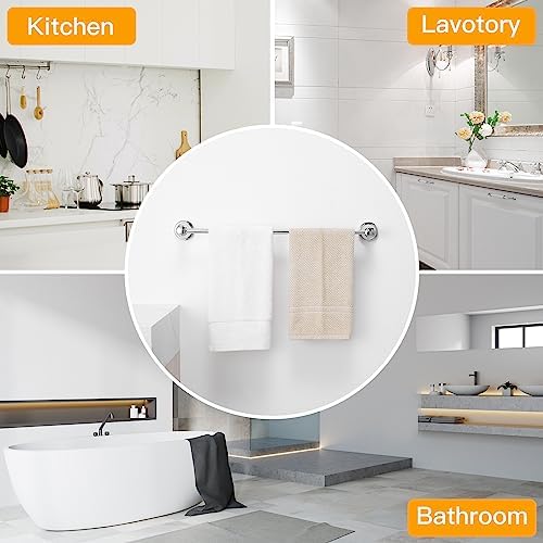 BESy Adjustable Bronze Towel Bar Stainless Steel Polished Chrome Bathroom Hardware