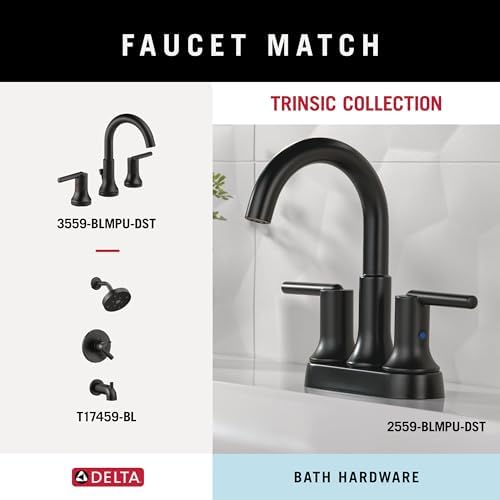 Matte Black 24-Inch towel bar for bathroom