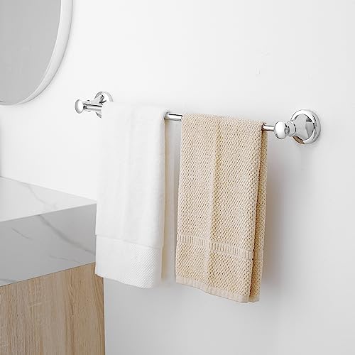 BESy Adjustable Bronze Towel Bar Stainless Steel Polished Chrome Bathroom Hardware