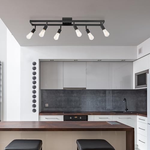 Stunning Matte Black Farmhouse Lighting by Globe Electric