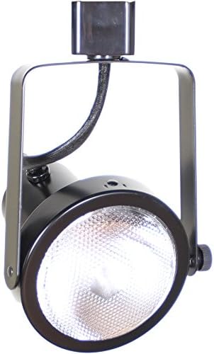 Direct-Lighting PAR30 Black Gimbal Ring Light