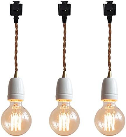 E26 Ceramic Track Lighting Set of 3