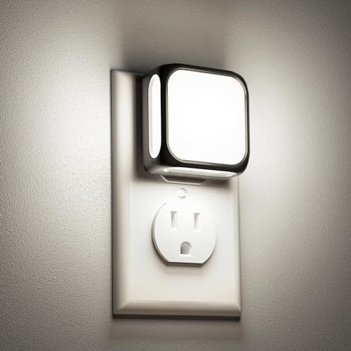 KINDEEPLED Bathroom Night Lights Plug into Wall 2 Pack