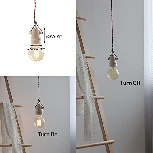 Minimalist Retro 3-Pack Pendants with Twist Cords