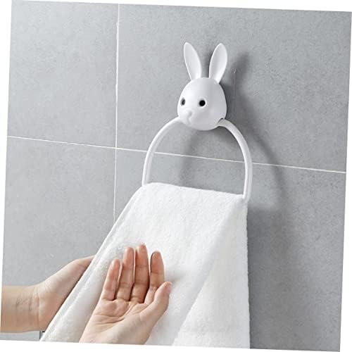 Cute Rabbit Wall-Mounted Towel Holder