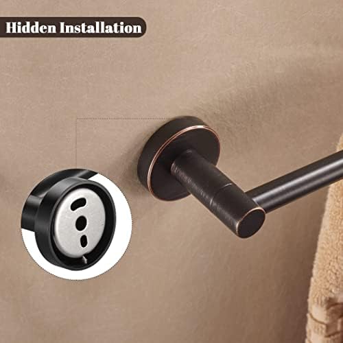 Rustic Bronze Towel Holder Adjustable 1496-24 Inches