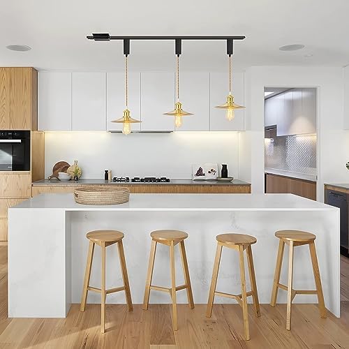jQuery Track Pendant Light for Industrial Gold Decor