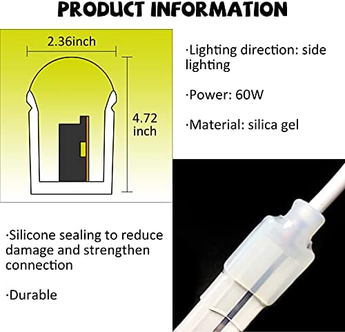 12V Silicone LED Rope Light