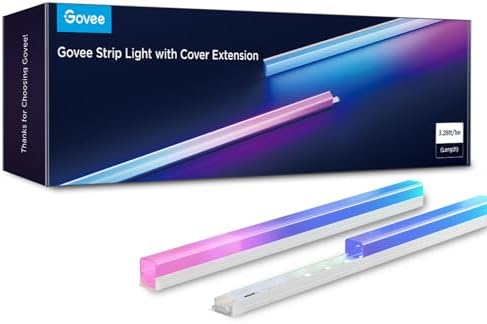 Govee RGBIC LED Strip Lights with Cover 328ft