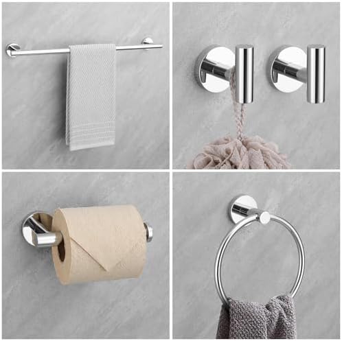 Chrome Bathroom Hardware Set