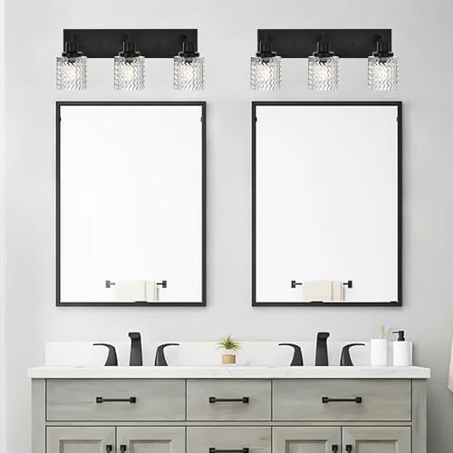 MELUCEE 3-Light Bathroom Vanity Light