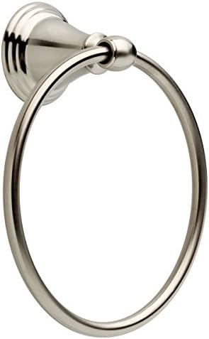 Delta Faucet Hand Towel Ring Brilliant Stainless Steel