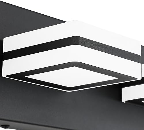 46-inch Ralbay Vanity Light Black Modern Design with Matte Effect