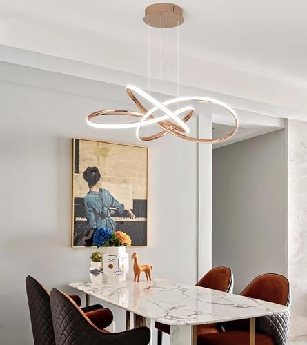 Modern LED Pendant Spiral Light with Adjustable Features