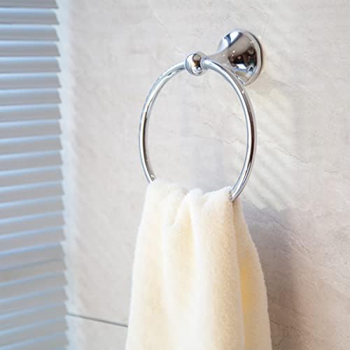 Stainless Steel Towel Holder Brushed Nickel Modern Bathroom Towel Hanging System