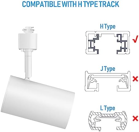 LED Lighting Track Heads 8-Pack