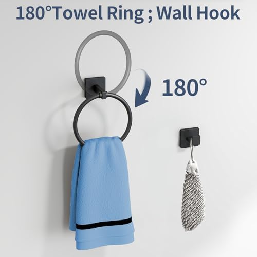 Perfect 4-Piece Bathroom Accessory Set For Easy Storage