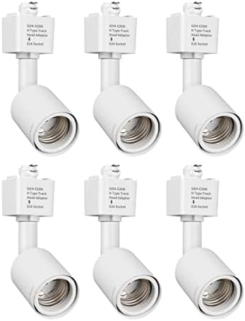 Mirrea Track Lighting Heads 6 pack White