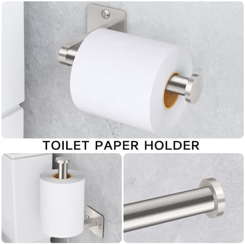 Sturdy 4-Piece Bathroom Hardware Set