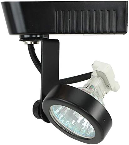 Direct-Lighting MR16 Black Track Lighting Head