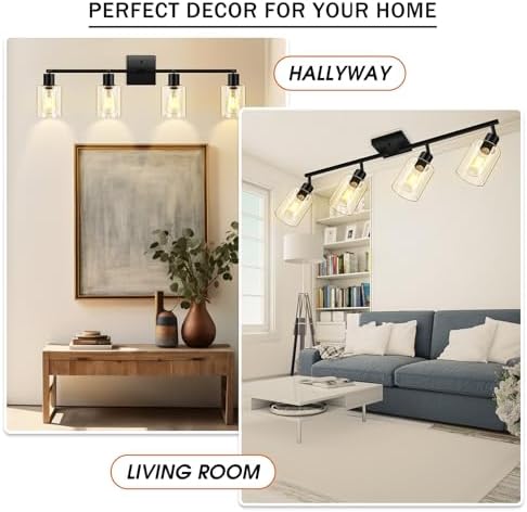 Modern Matte Black Track Lighting