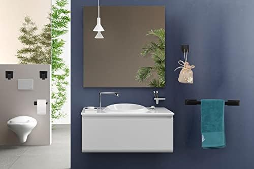5-Piece Self-Adhesive Bathroom Hardware Set for Maximum Space Efficiency