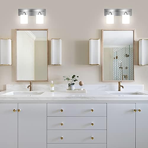 Solitaire Luxury Two-Light Vanity Set with Multiple Function Features