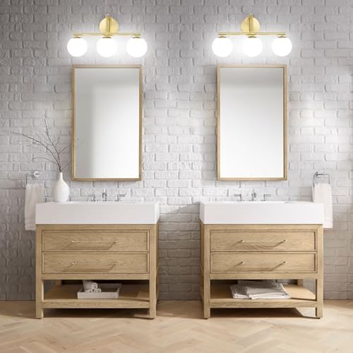 Odimola Gold Vanity Lights Modern Brushed Gold Vanity Lights for Bathroom