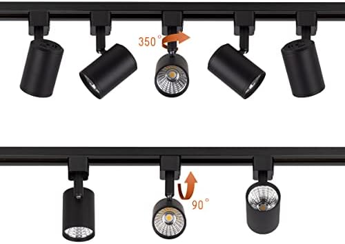 Mirrea LED Track Lighting Heads 6-Pack 3000K Warm White