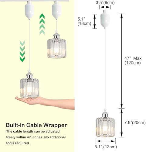 Modern J Type Track Lighting Pendants