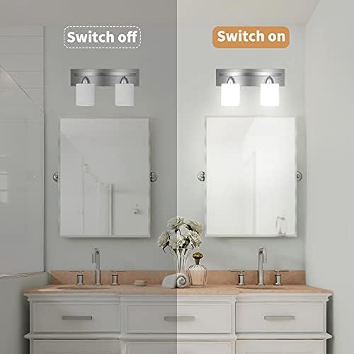Solitaire Luxury Two-Light Vanity Set with Multiple Function Features