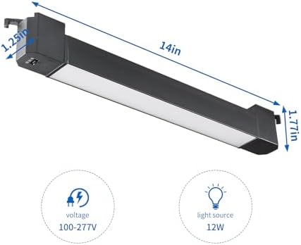 Versatile H-Type LED Track Lighting