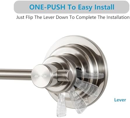 BOPai Extendable Suction Cup Towel Bar 17-285