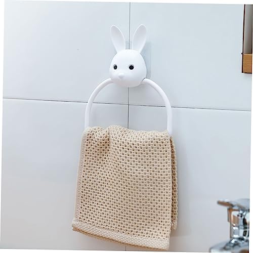 Cute Rabbit Wall-Mounted Towel Holder