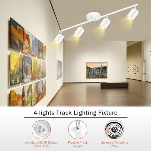 Modern White Track Lighting