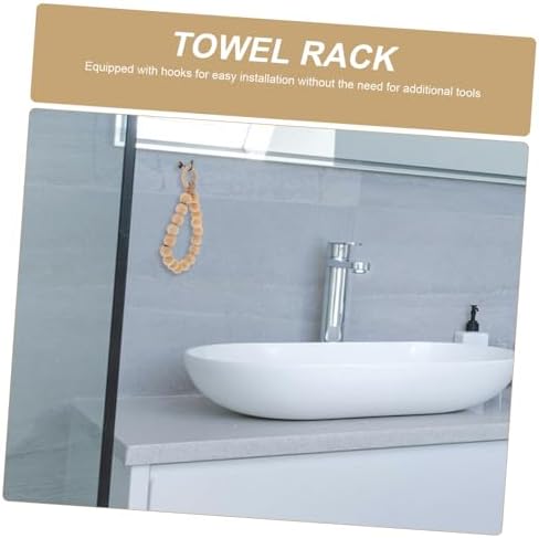 Zerodeko Rustic Hand Towel Holder for Bathroom Kitchen