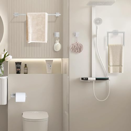 Space-Saving Towel Bar Set 5-Piece