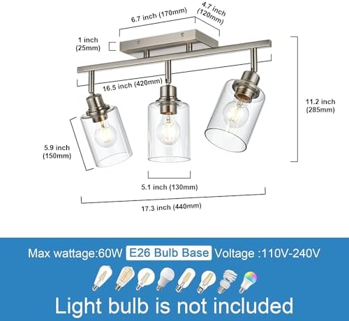 3-Light Track Lighting Kit