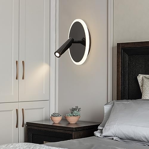 Flyrose 1-Light Modern LED Flush Mount Ceiling Spotlight